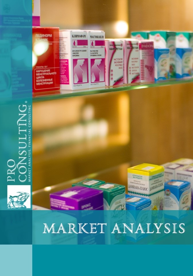 Market research report on pharmaceuticals and pharmacy chains in Ukraine. 2017